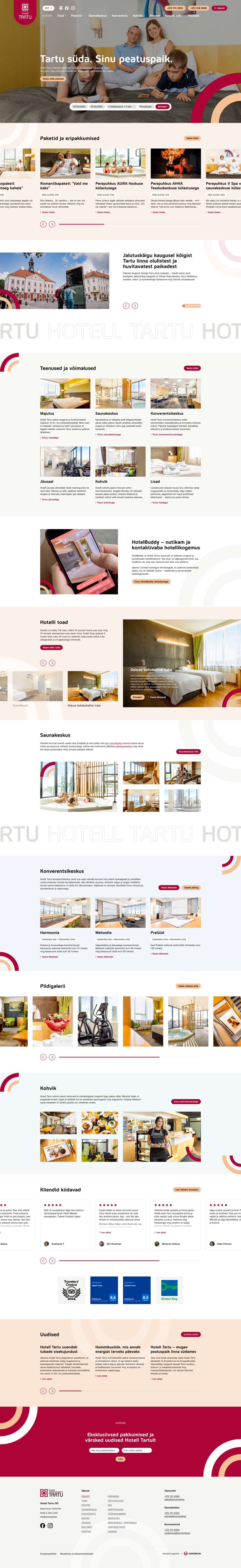 Tartu Hotell koduleht